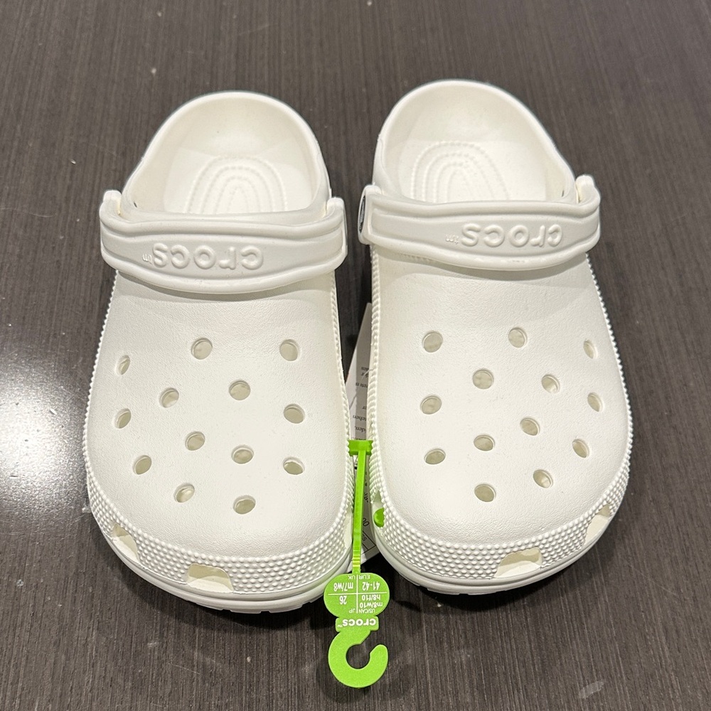 Crocs Classic Clog - White - Unisex - Size W10/M8